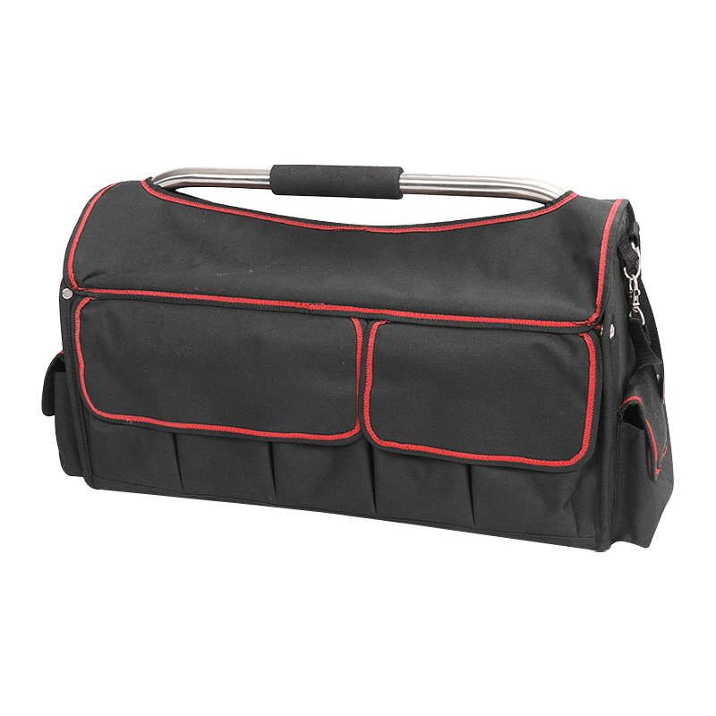 FALTBARER 20-ZOLL-WERKZEUGTASCHE MIT ABDECKUNG UND STAHLGRIFF JKB-764F13-20