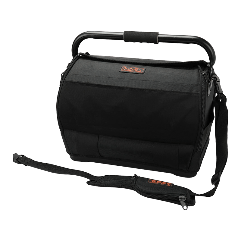 18' BEIDSEITIG OFFENE WERKZEUGTASCHE MIT DREHBAREM STAHLGRIFF MIT HARTEM BODEN JKB-86915