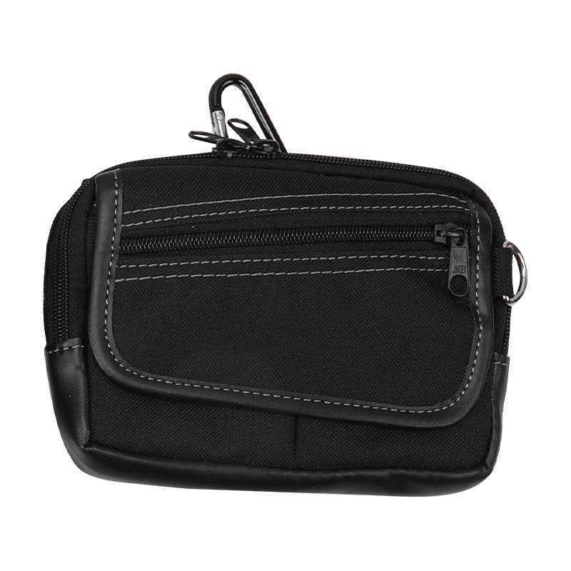 Mehrzweck-Gürteltasche schwarz JKB-1032BK