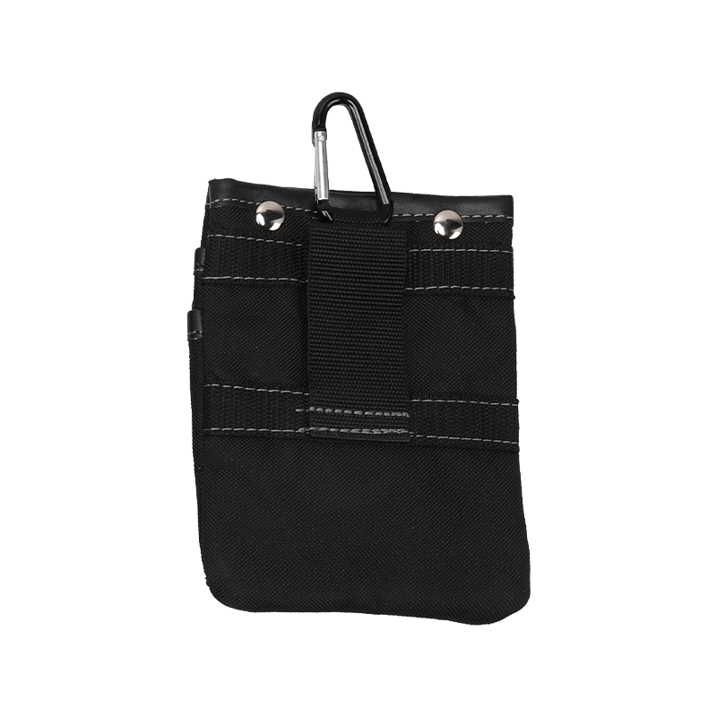 Schwarze kleine Mehrzweck-Gürteltasche JKB-108118BK