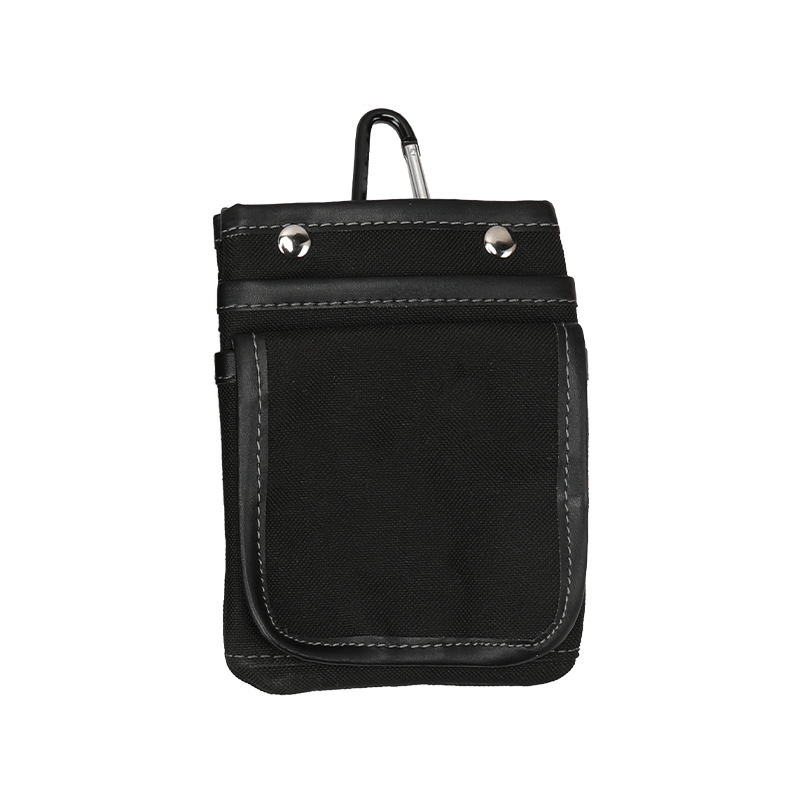 Schwarze kleine Mehrzweck-Gürteltasche JKB-108118BK