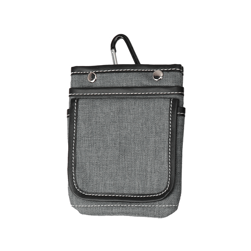 Graue kleine Mehrzweck-Gürteltasche JKB-108118GR