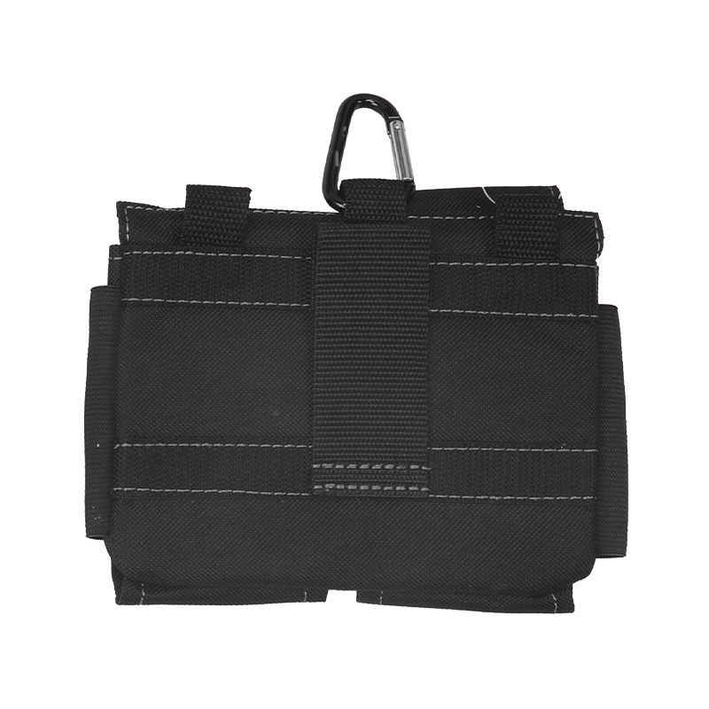 Schwarze doppelte Handytaschen JKB-108618BK