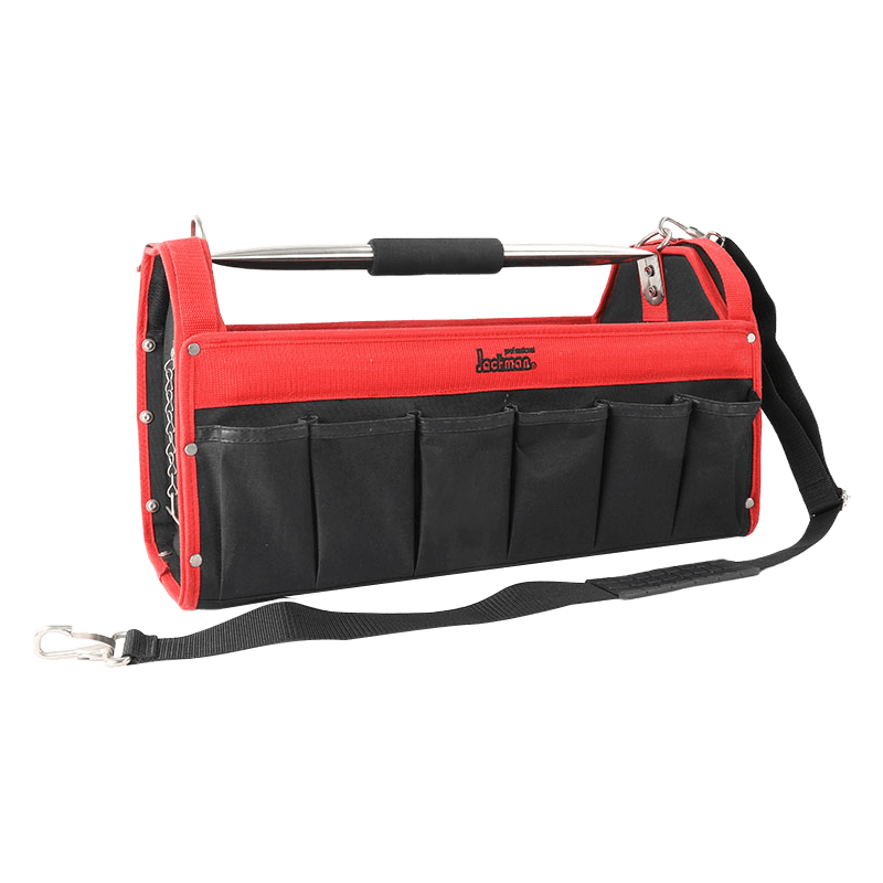 Offene 20-Zoll-44-Zweck-Werkzeugtasche mit Edelstahl-Rohrgriff JKB-243A-20