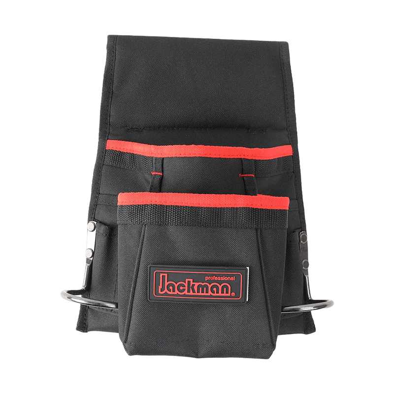 8 HALTER/TASCHEN WERKZEUGTASCHE MIT DOPPELEM STAHLHAMMERHALTER JKB-3236