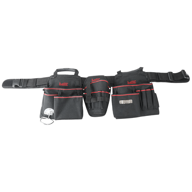 3 Kamm Taillenstütze Arbeitsgürtel Bohrer Holster und Taschen JKB-447