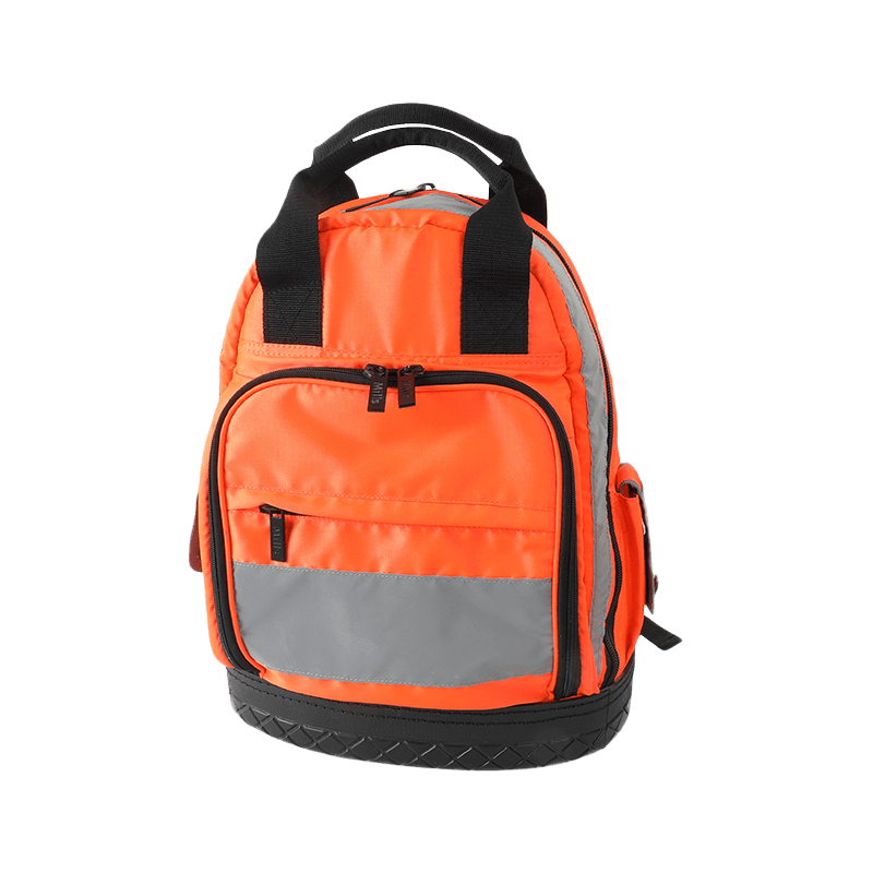Technischer Rucksack mit hartem Boden und breitem Reflexstreifen JKB-64020