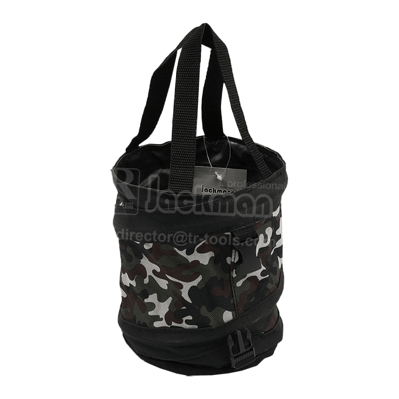 15cm Zusammenklappbarer Federwerkzeugeimer Camo JKB-22016-CA 15MM