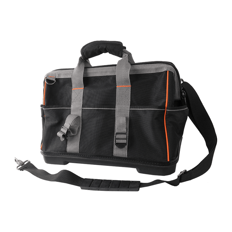 300er Serie 15' Orange Grau mit PP Hartboden wasserdichte Werkzeugtasche JKB-05219-15