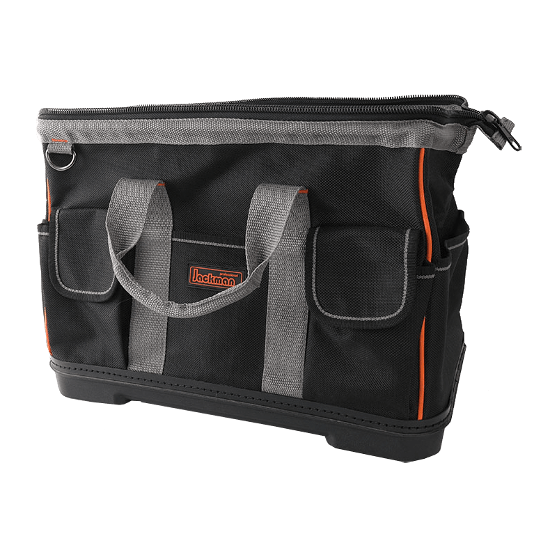 300er Serie 15' Orange Grau mit PP Hartboden wasserdichte Werkzeugtasche JKB-05219-15