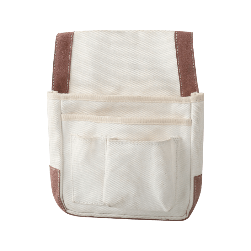 WEIßES LEINWAND VIER TASCHEN MEHRZWECK-EINZELHÜFTTASCHE JKB-429C13